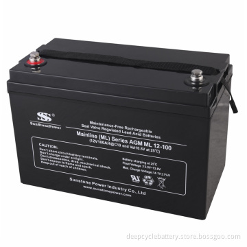 Deep Cycle Battery Ml12-100 (12V100AH)
